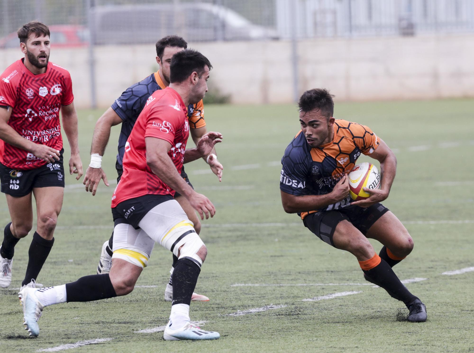 Primera victoria de Les Abelles en División de Honor de rugby 2021-2022 ante Burgos