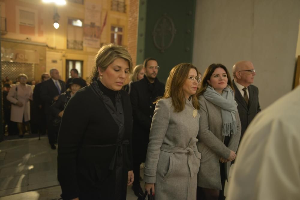 Inauguración de la fachada de la iglesia de Santa María de Cartagena