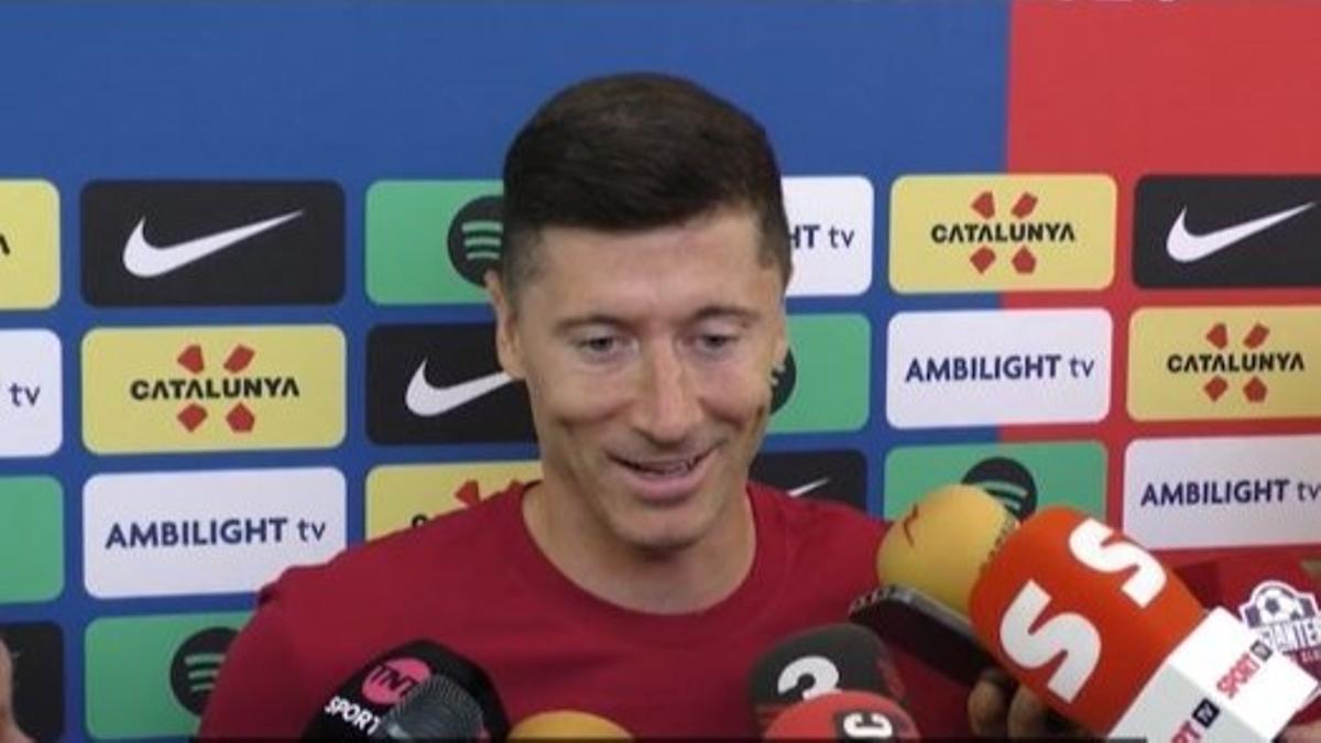 Lewandowski: "Estoy seguro de que este año marcaré más goles que el pasado"