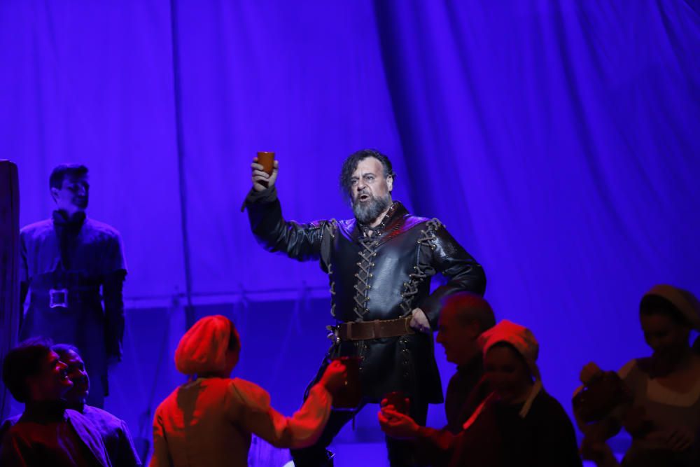 'Otello', con el barítono malagueño Carlos Álvarez, abre la temporada lírica del Teatro Cervantes con tres funciones esta semana