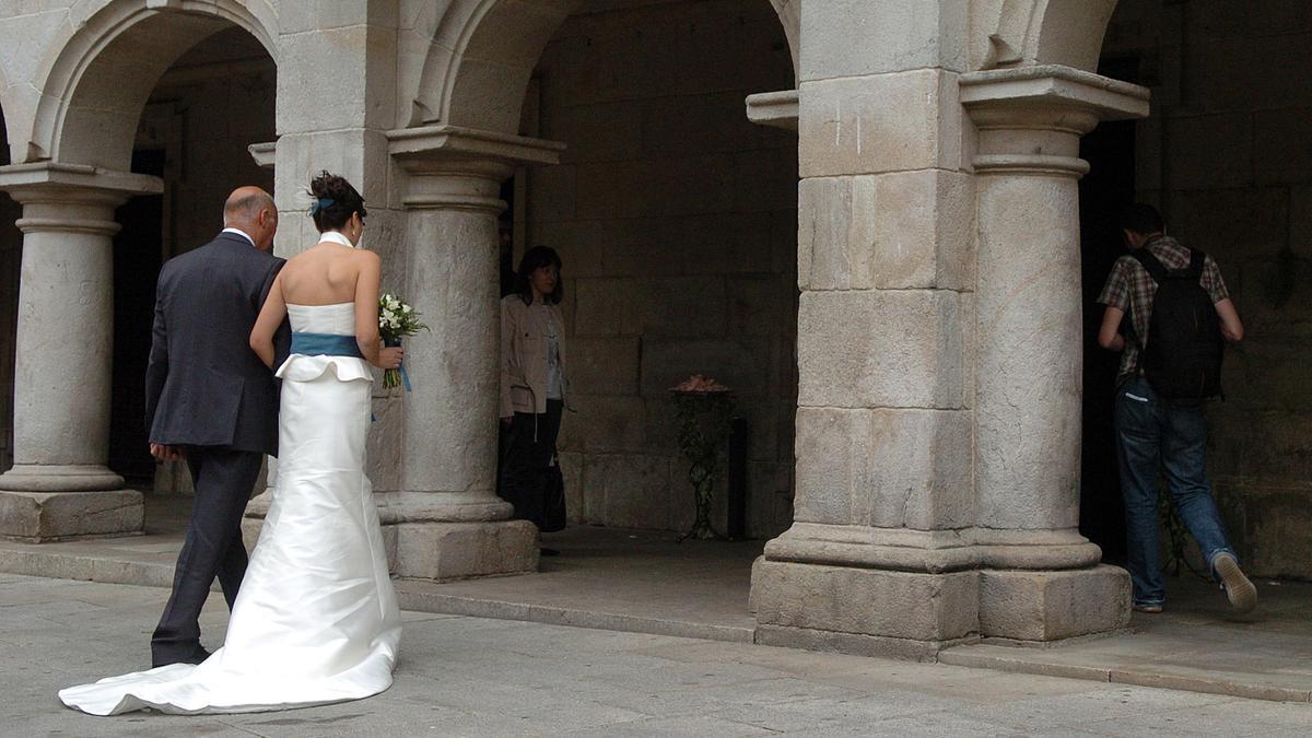 Una boda en Pontevedra