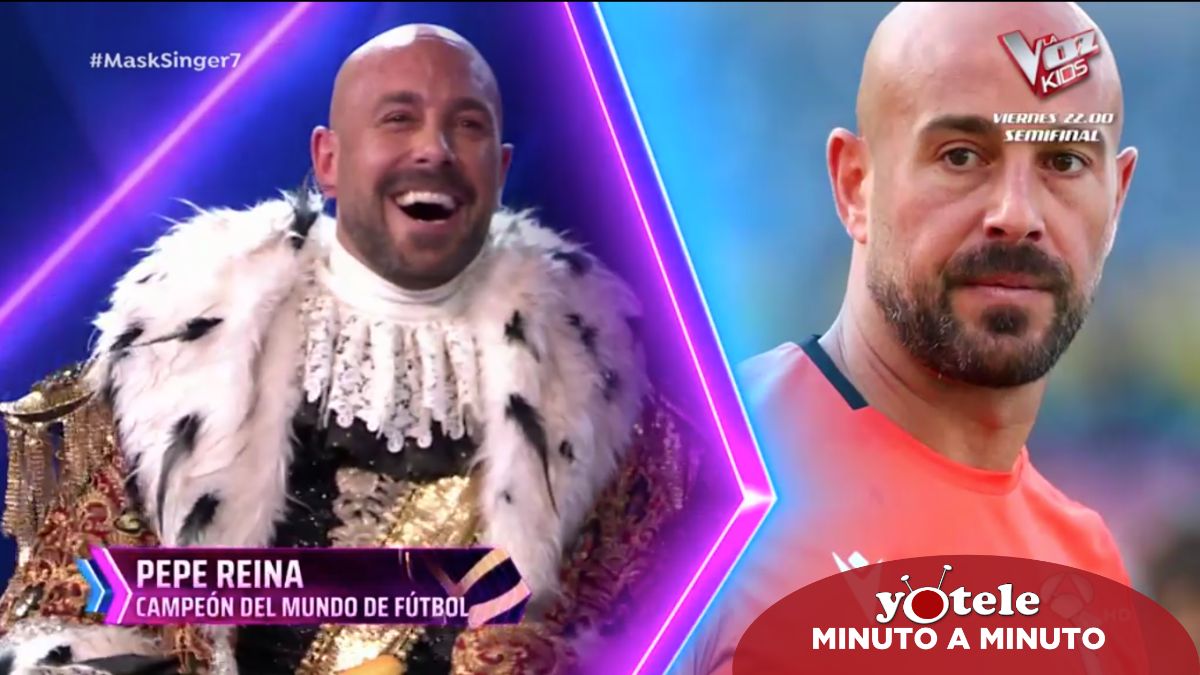 Pepe Reina como Pingüino en 'Mask Singer 2'