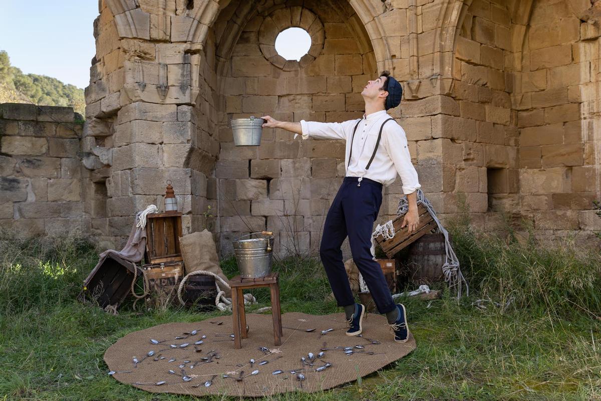 L'espectacle "Gota" de Txema Muñoz que portarà al cicle Racons de Circ.