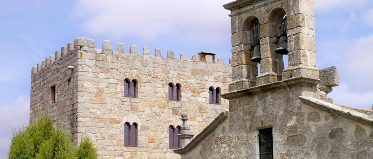 La Torre del Mariscal Pardo de Cela, que ocupa el castillo en el S. XV