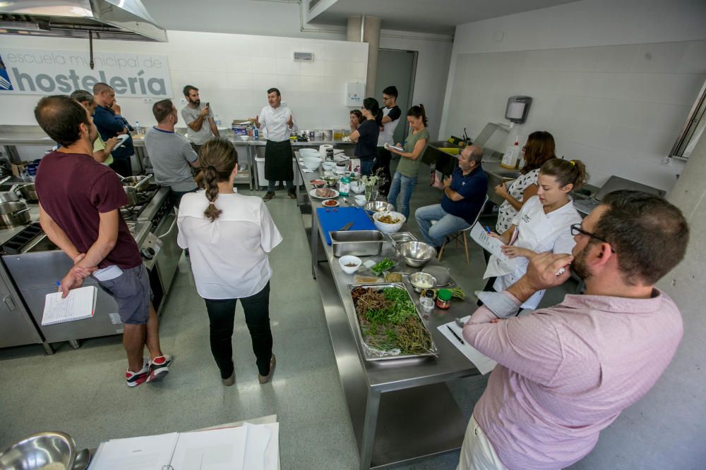 Curso en Elche para cocinar con algas