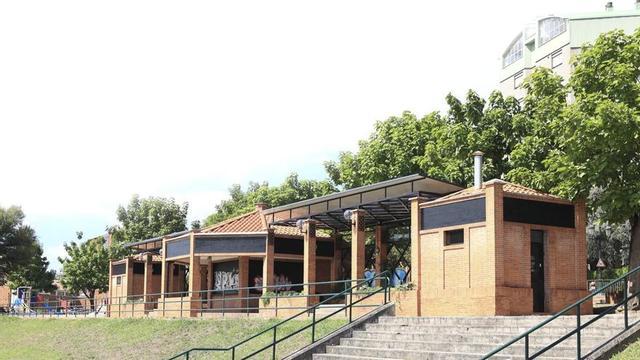 El aguaducho del Parque de Invierno.