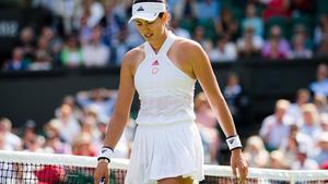 Muguruza, camino de la derrota.