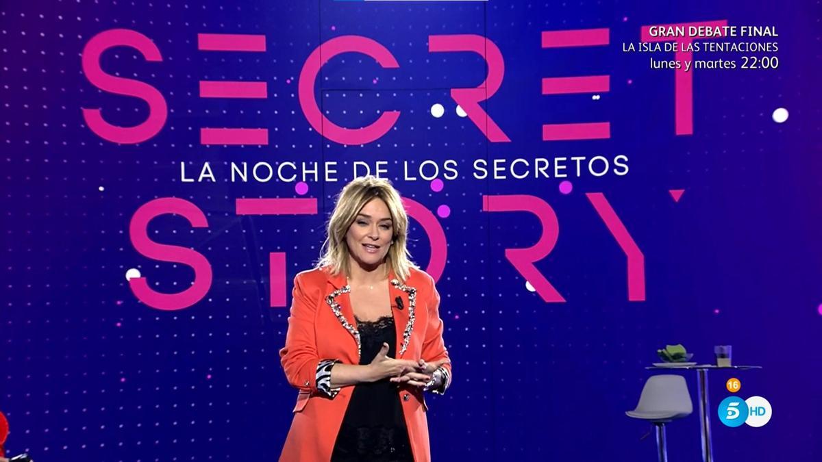 Toñi Moreno en 'La noche de los secretos'