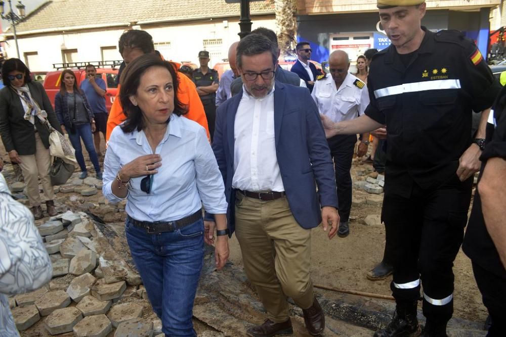 Visita de la ministra de Defensa a Los Alcázares