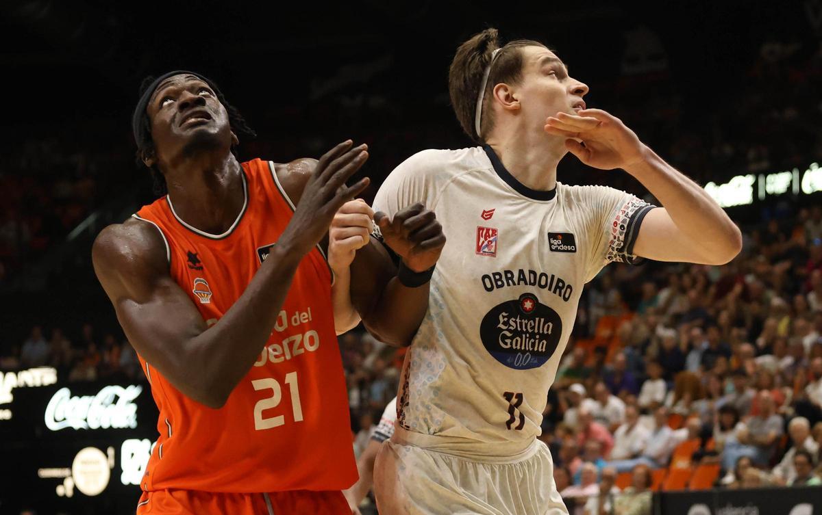 Las imágenes del Valencia Basket vs Monbus Obradoiro