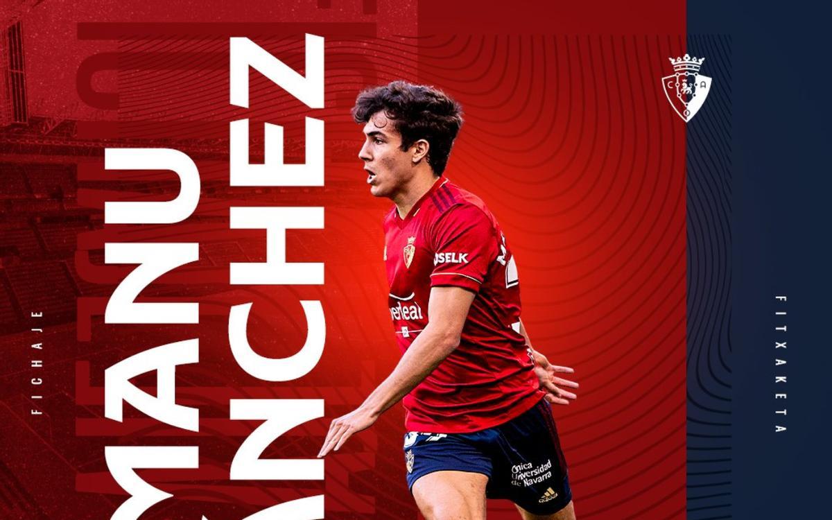 Manu Sánchez vuelve a Osasuna