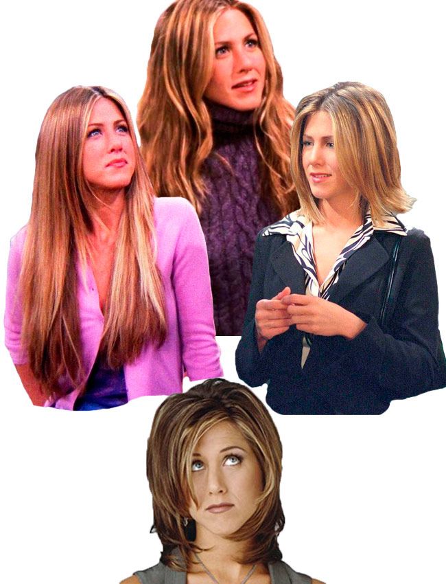 Composición 2 pelo Rachel Green