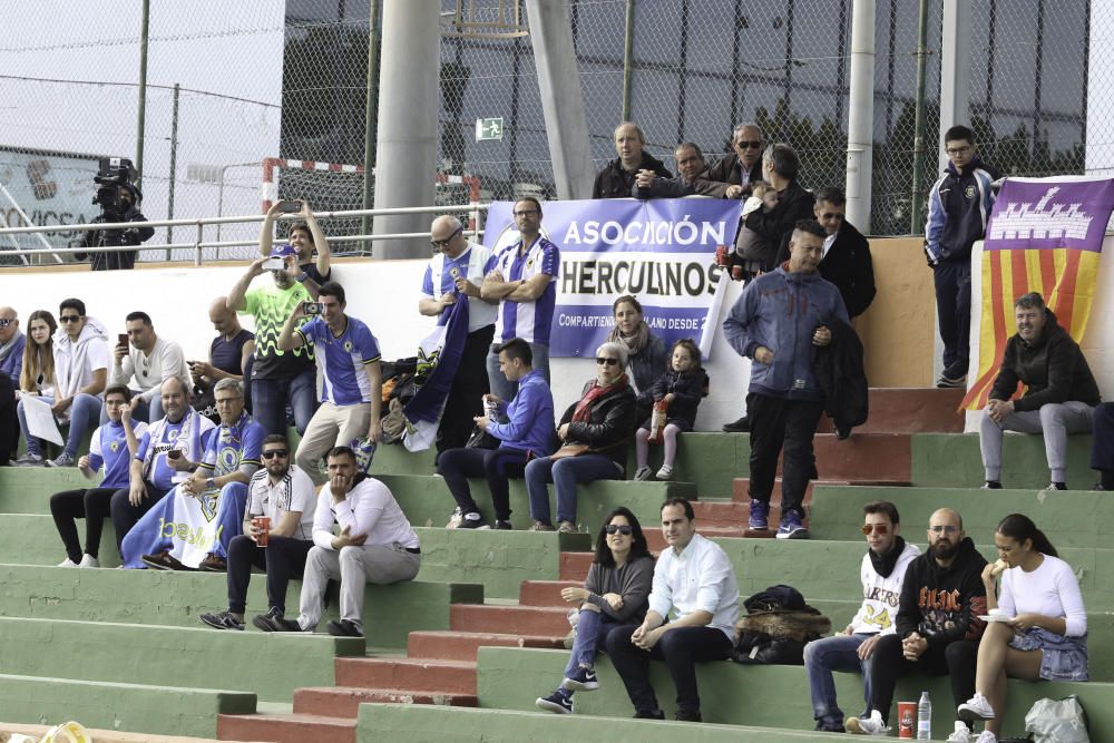 La derrota del Hércules ante el Peña Deportiva en imágenes