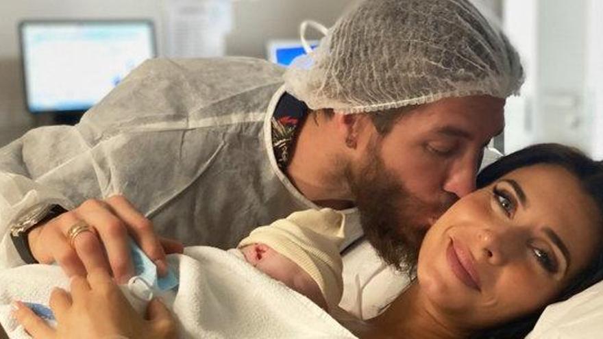 Pilar Rubio y Sergio Ramos presentan a su cuarto hijo