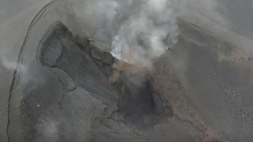 Octavo día de la erupción del volcán