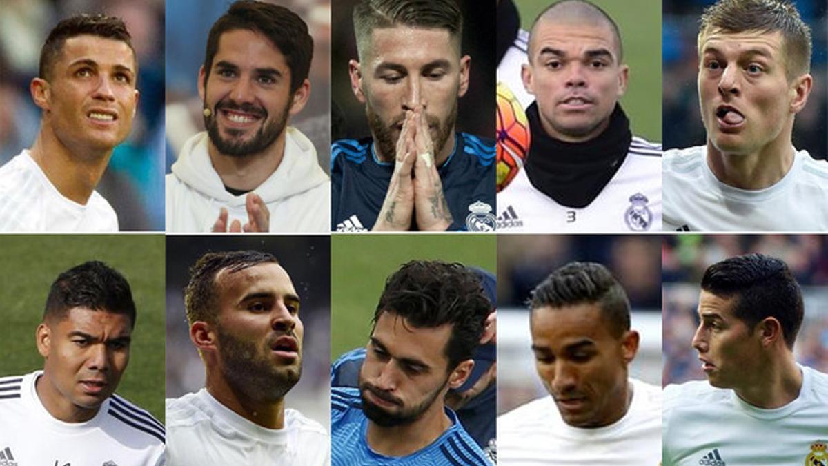 Las 10 bajas que han pactado Florentino Pérez y Zidane