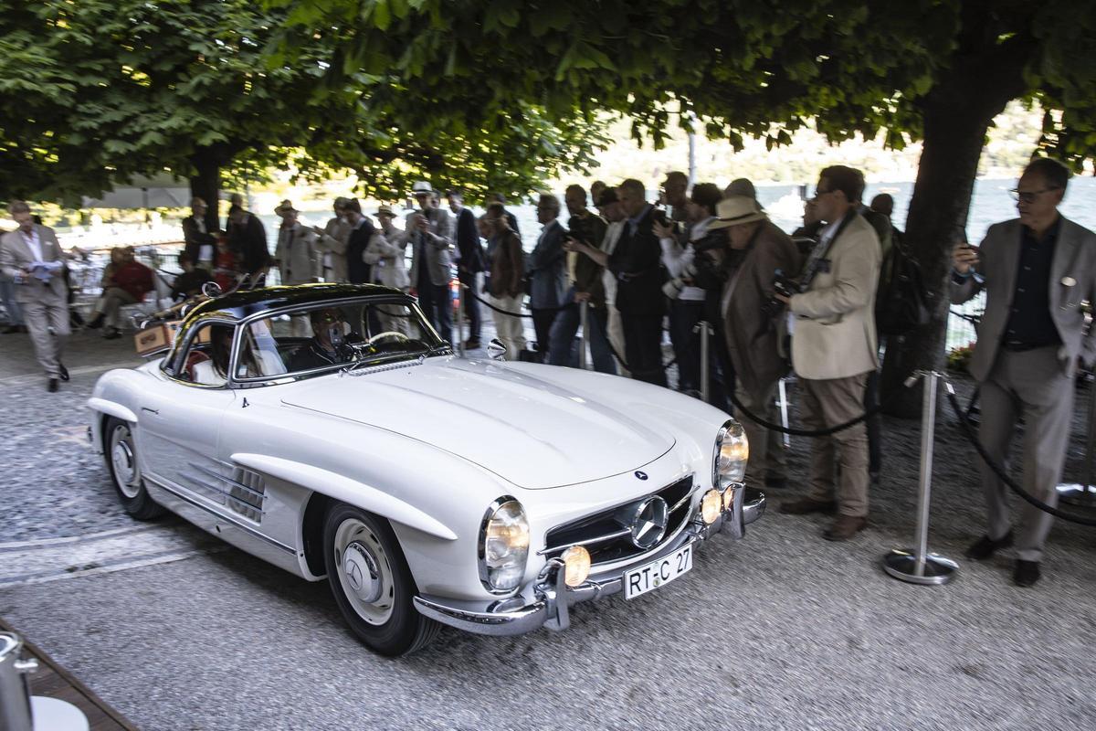 Concorso d'Eleganza Villa d'Este 2026. El público ha votado como ganador del Trofeo Coppa d'Oro Villa d'Este este Mercedes-Benz SL 300 Roadster.