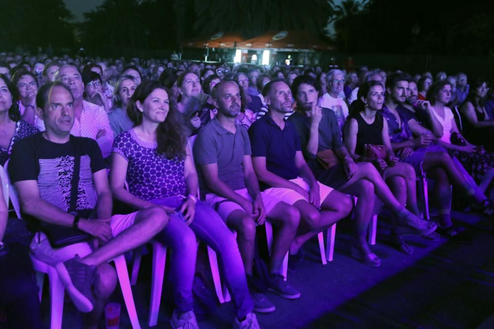 Ana Belén actúa en los conciertos de Viveros