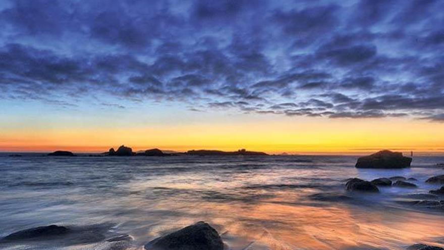 La imagen titulada &quot;Crepúsculo na Baleela&quot;, ganadora del primer premio del concurso de fotografía.