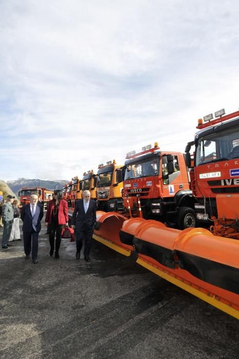 Presentación de la campaña invernal en la autopista Huerna