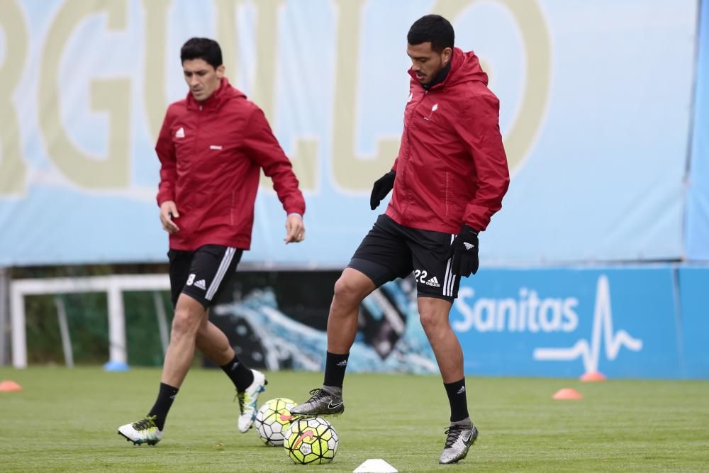 Berizzo mantiene la concentración de los jugadores celestes para poder derrotar al Málaga en el último partido de la temporada en Balaídos