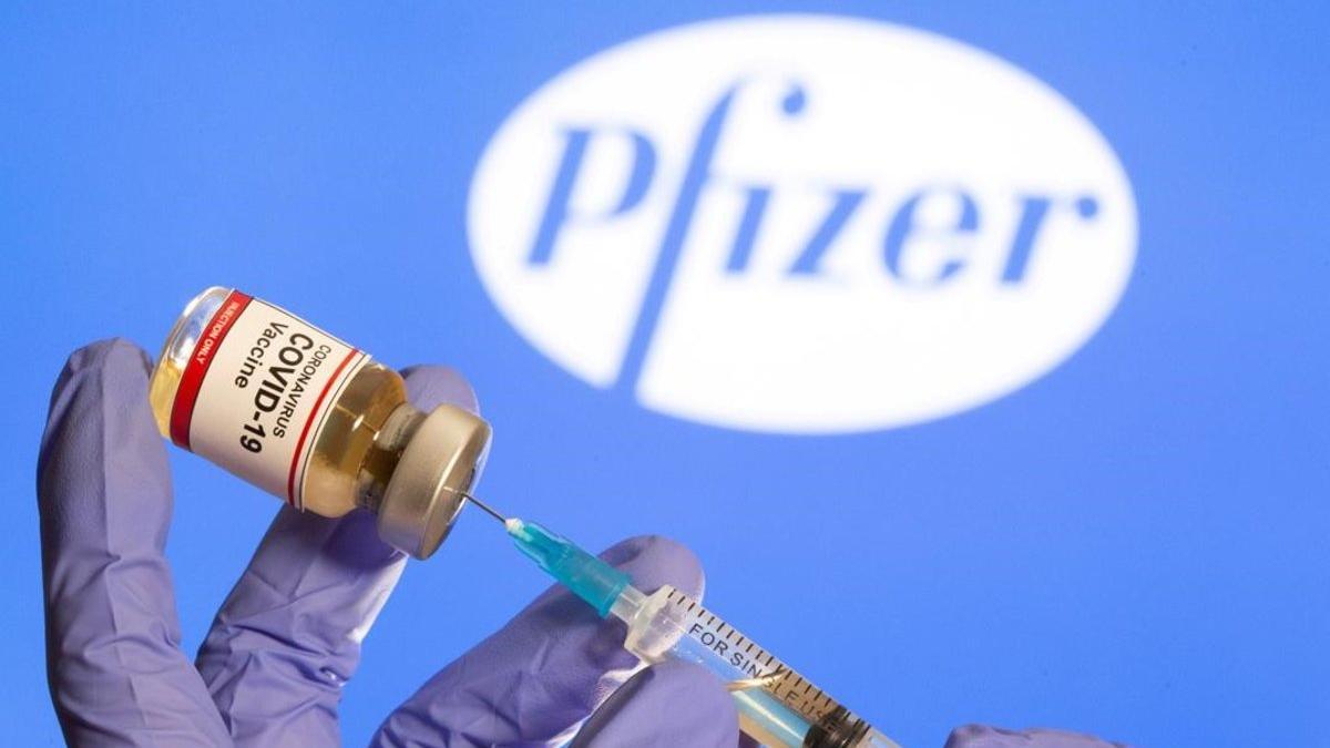 Vacuna Pfizer contra el COVID.