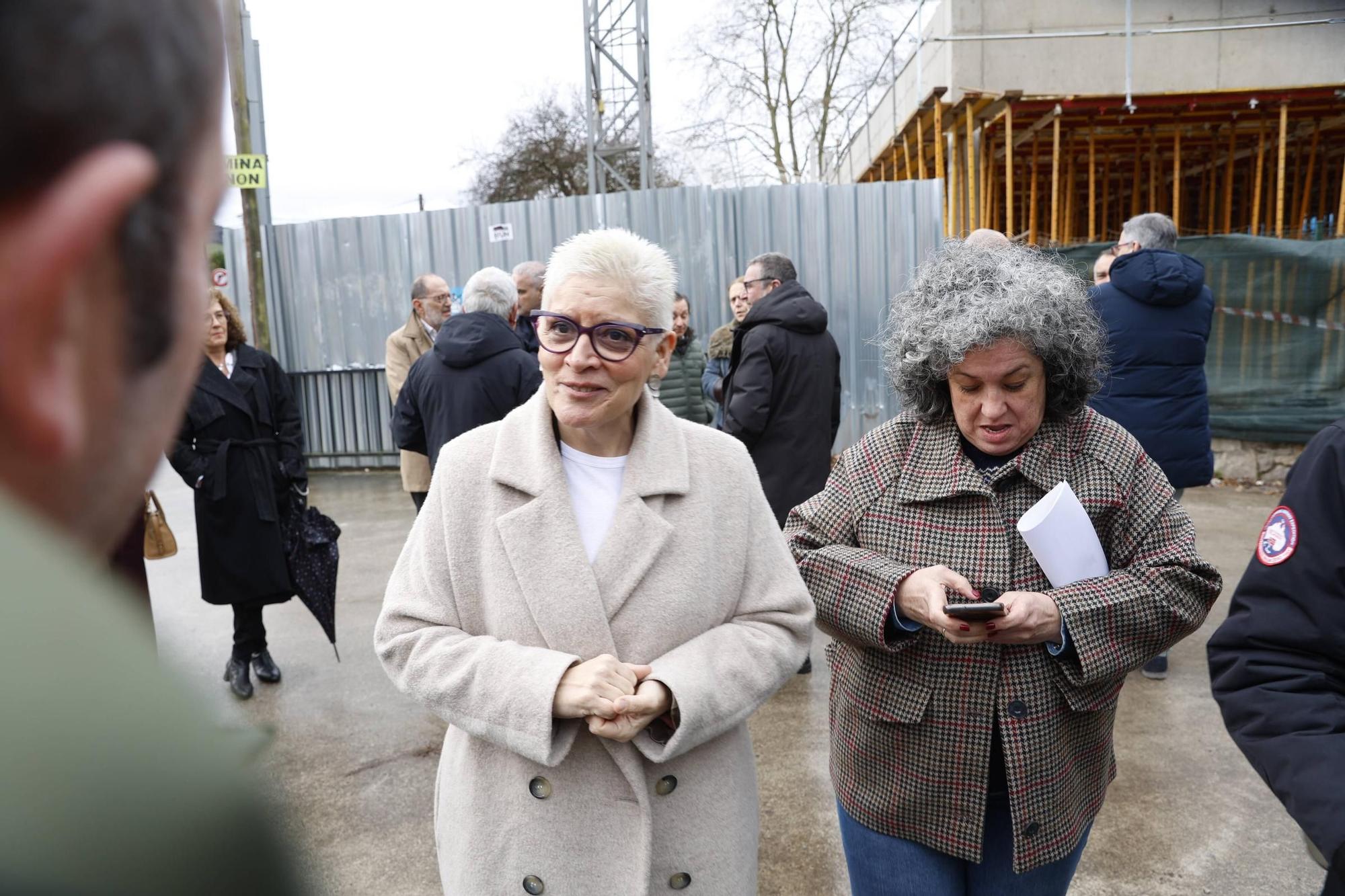 Así avanzan las obras del consultorio de Vega-La Camocha, en imágenes