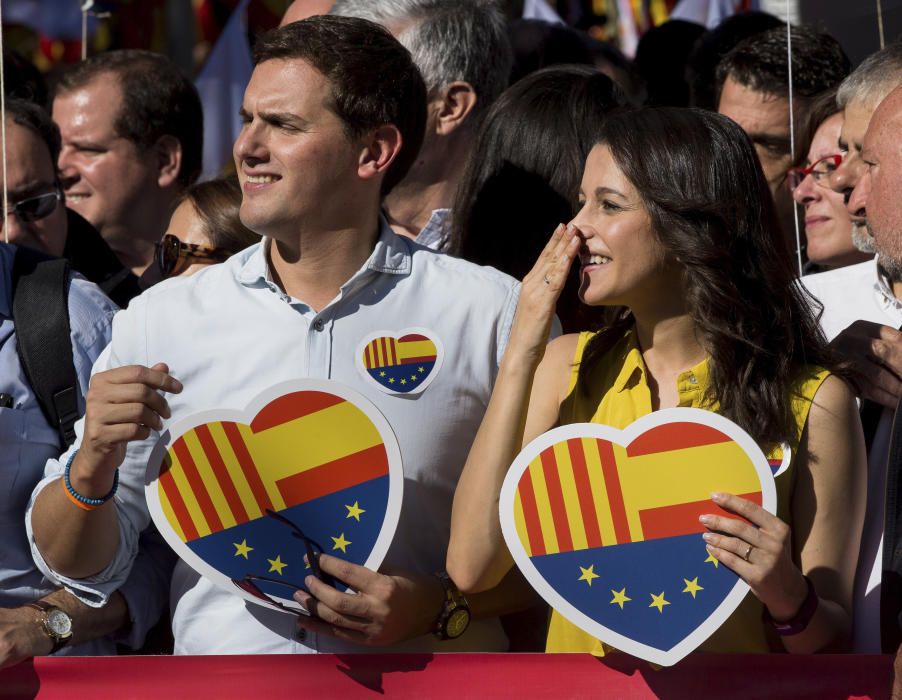 Manifestación de Barcelona por la unidad de España