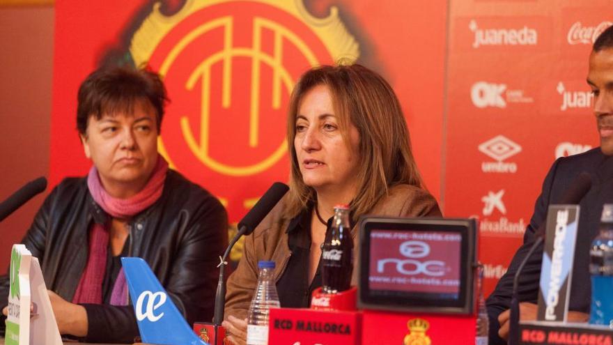 Presentación del España-Austria femenino en Son Moix