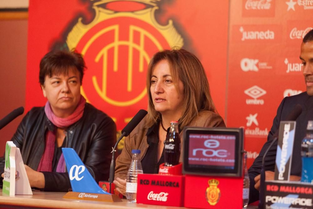 Presentación del España-Austria femenino en Son Moix