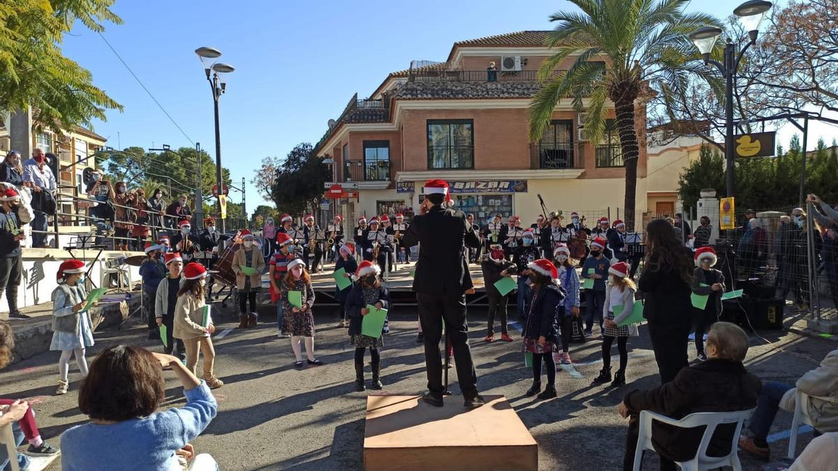 Concierto de navidad de la AM La Canyada