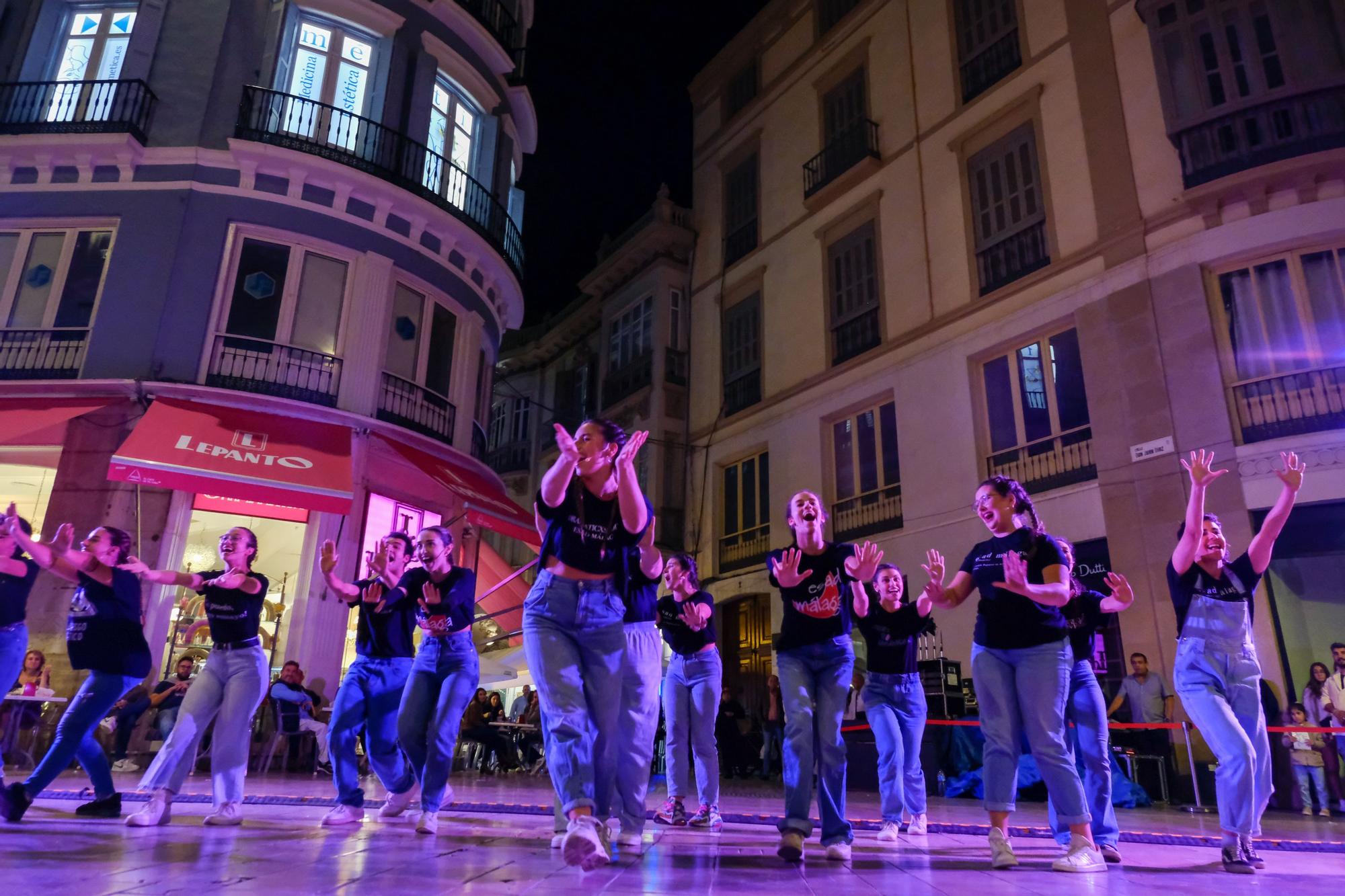 Málaga vive una nueva edición de La Noche en Blanco