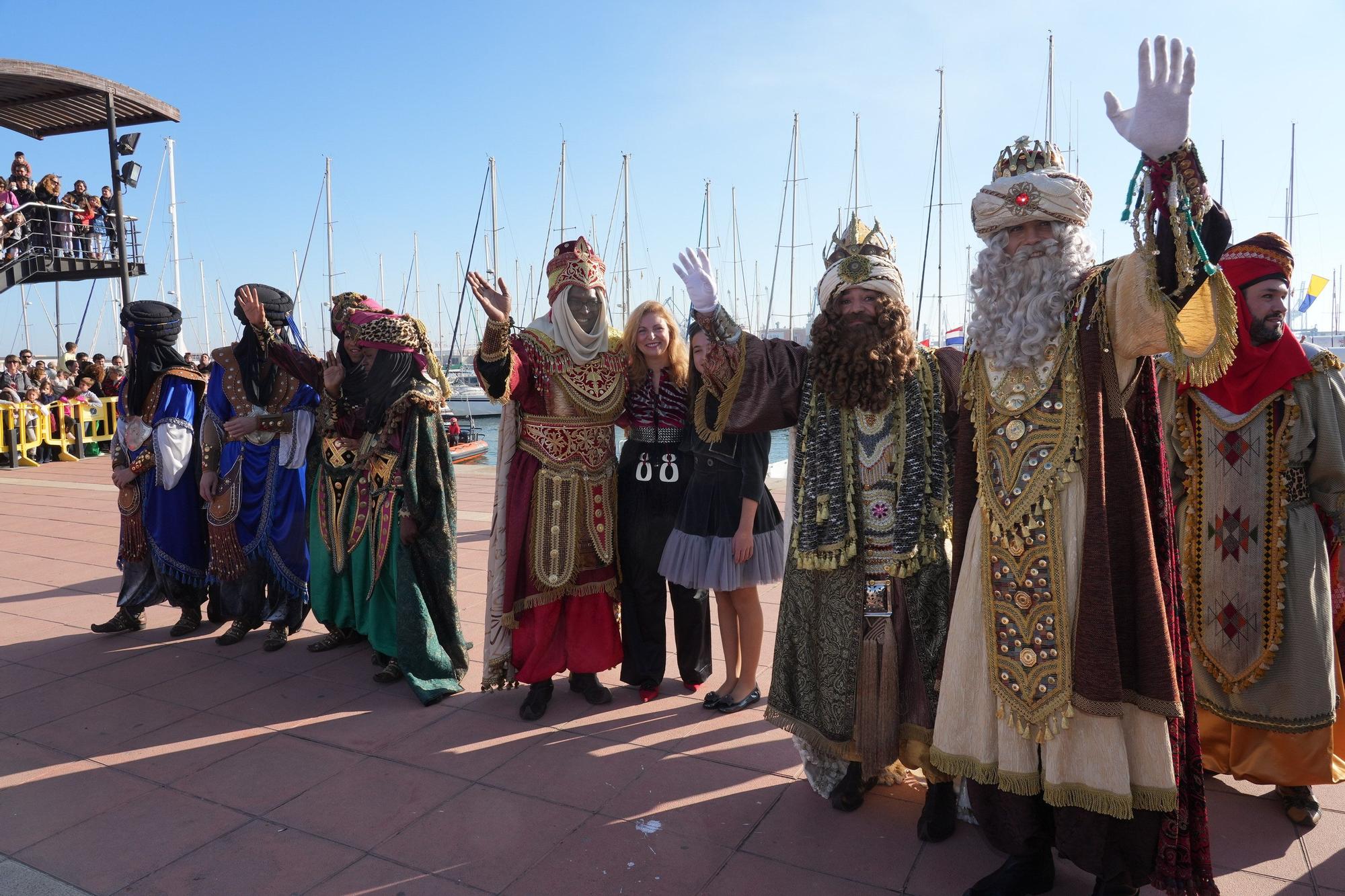 Las mejores imágenes de la llegada de los Reyes Magos a Castellón