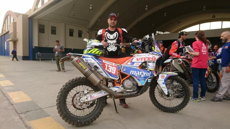 El moscón Javier Álvarez completa la sexta etapa del Dakar