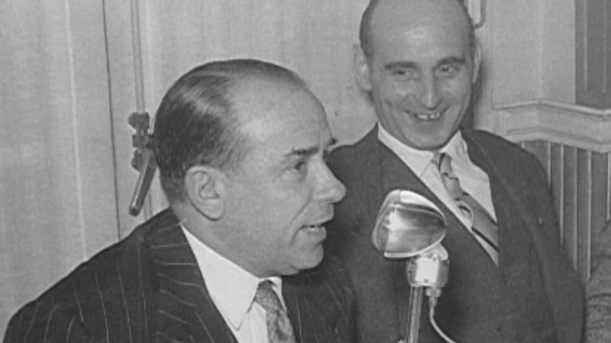 Josep Samitier fue el entrenador anterior a Enrique Fernández y el secretario técnico con el que chocó el uruguayo