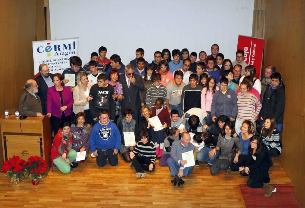 Fotogalería de los premios CERMI Aragón