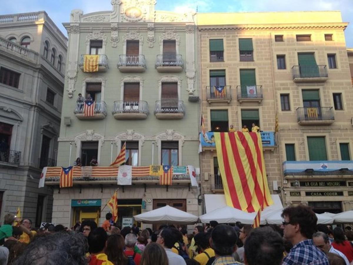 Concentració a Reus.