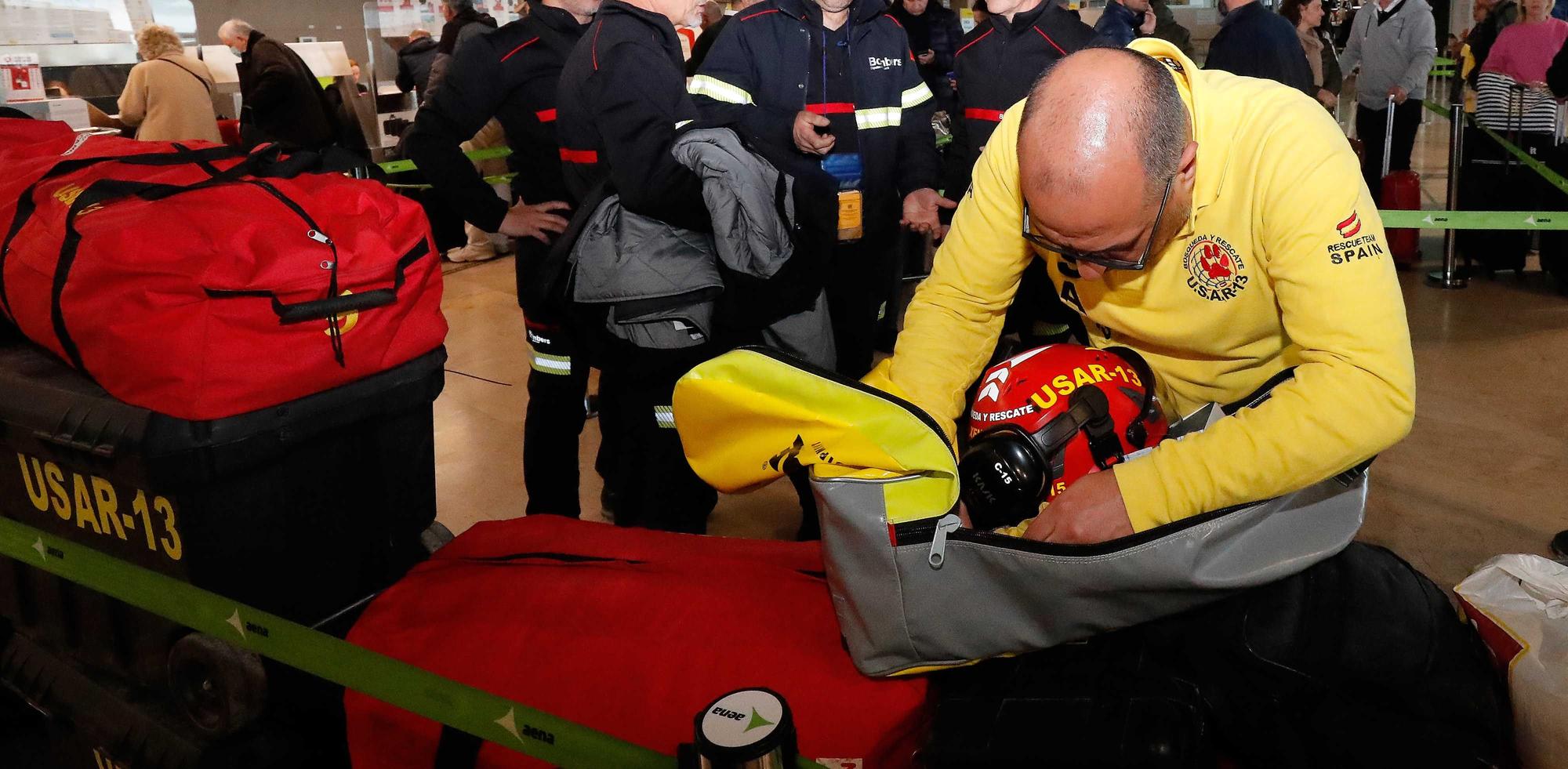 Nueve bomberos de Alicante viajan a Turquía para Ayudar en las tareas de rescate