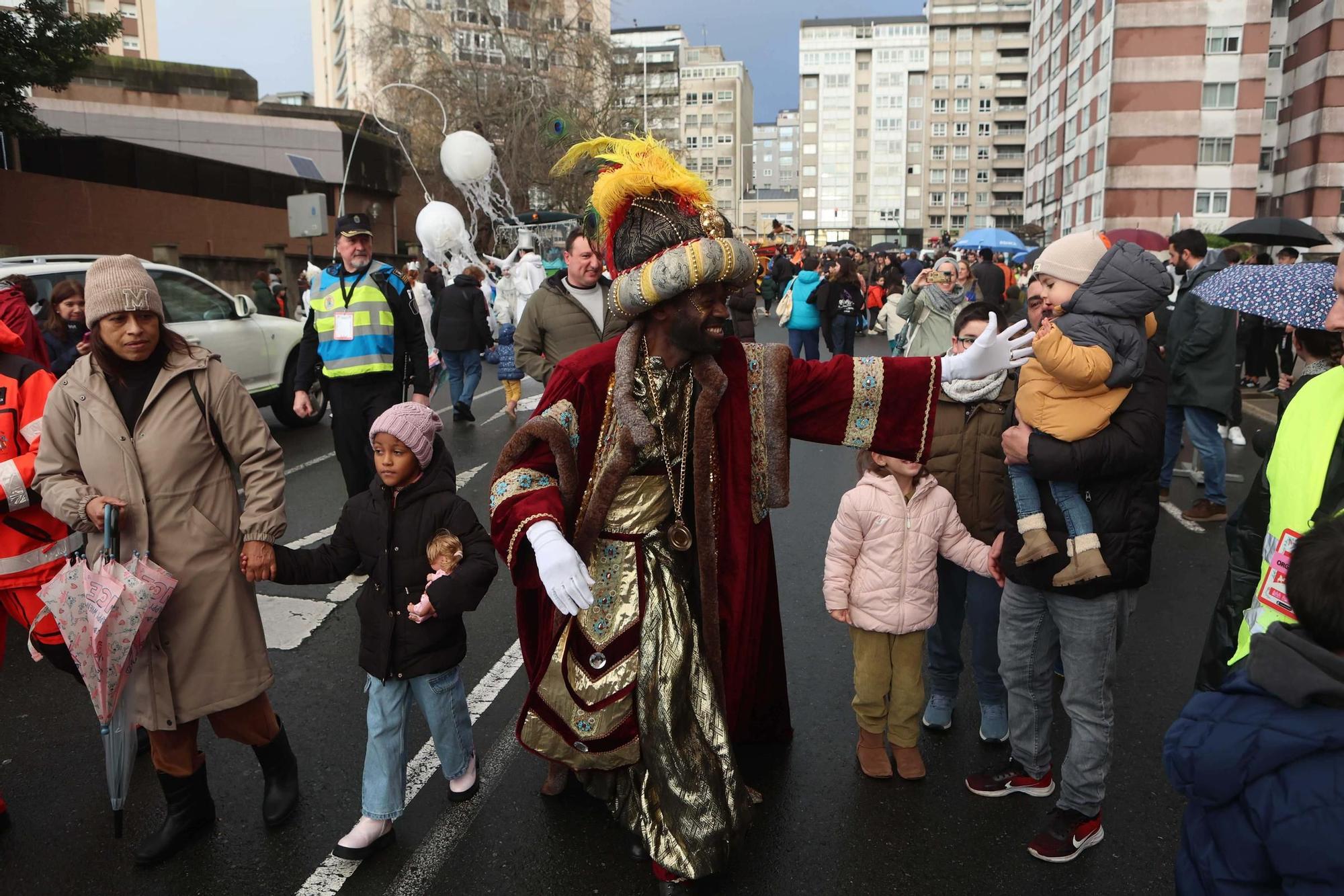 Cabalgata de Reyes Magos en A Coruña