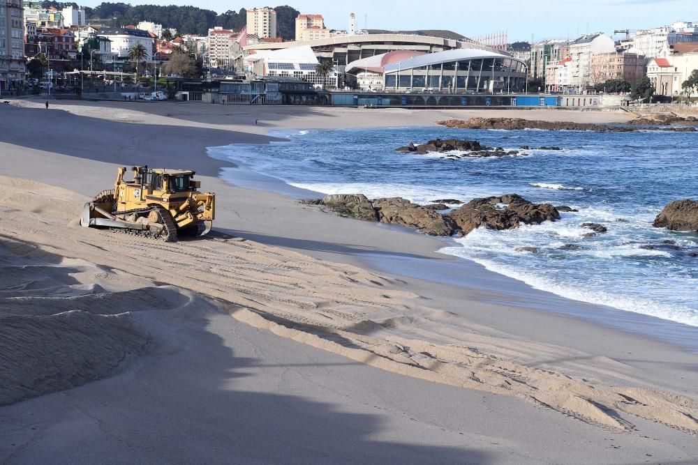 A Coruña activa la alerta por temporal
