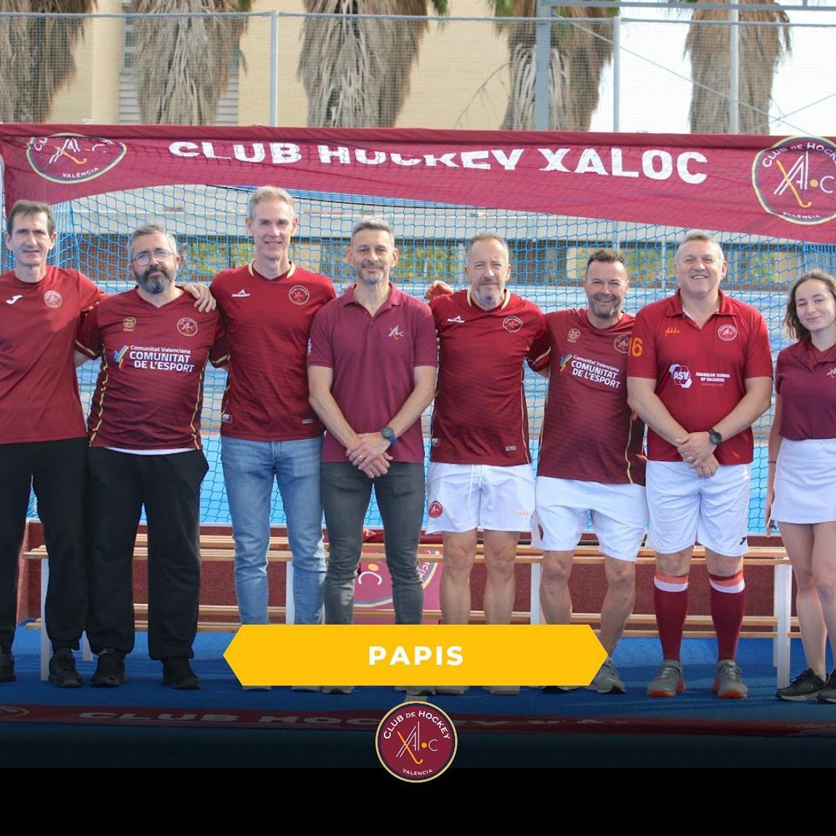 Equipo de Papis del CH Xaloc.