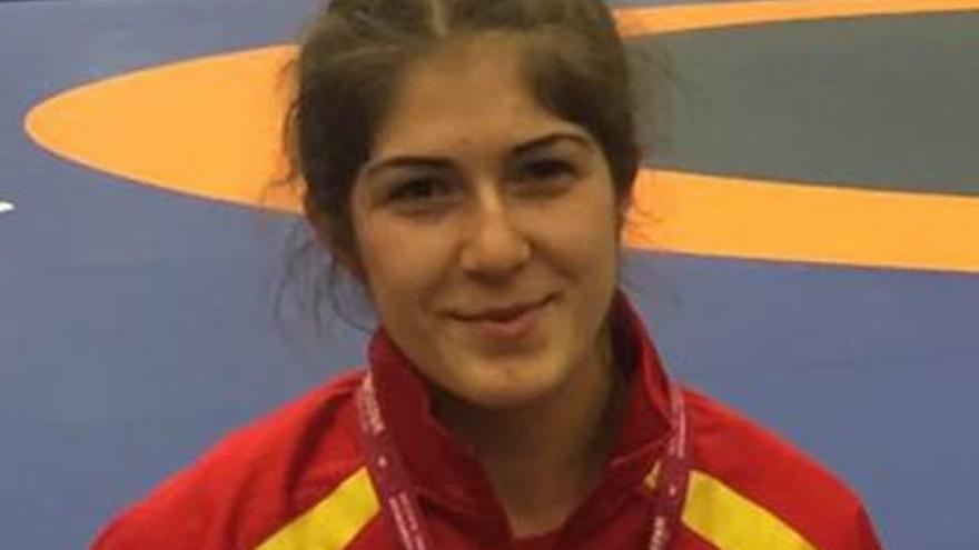 La luchadora Marta Ojeda participa en Ucrania en un torneo internacional