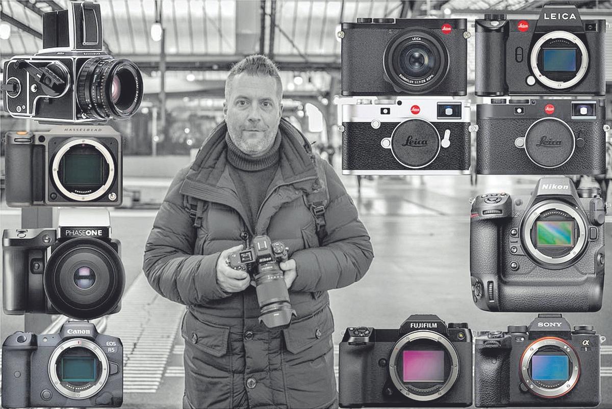 El exdirector de gestión de riesgos de UBS, Christian Bluhm, que ha dimitido recientemente para ser fotógrafo profesional.