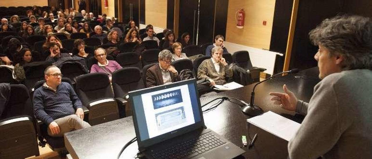 Aspecto de la jornada ayer en el Marcos Valcárcel. // Brais Lorenzo