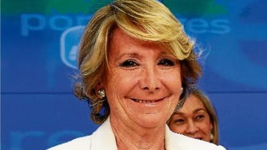 Esperanza Aguirre va demanar un congrés &quot;obert&quot; amb la premissa d&#039;&quot;un militant, un vot&quot;.