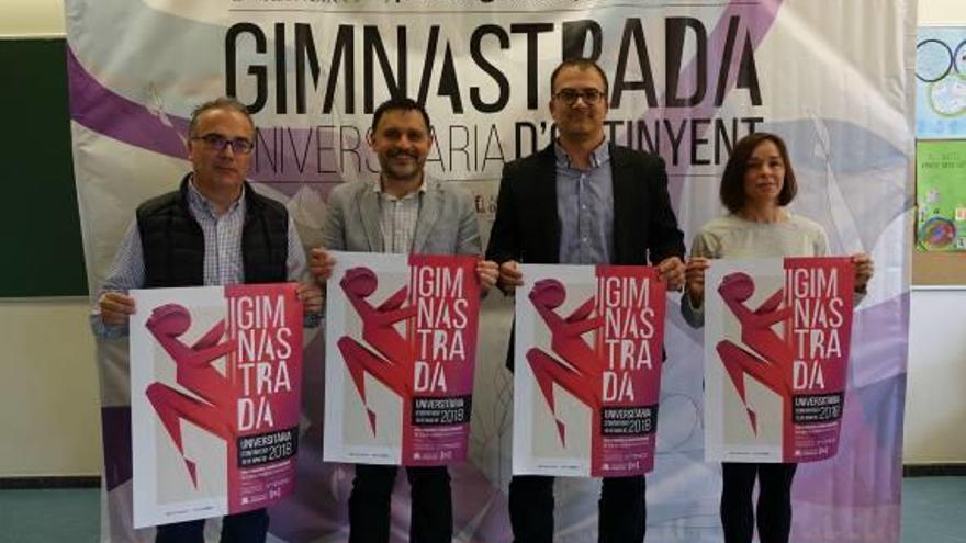 Más de 1.500 personas para la II Gimnastrada universitaria