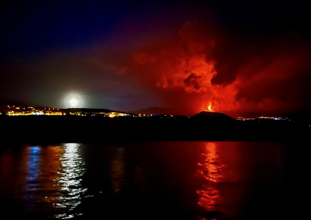 Las imágenes más impactantes de la erupción de La Palma