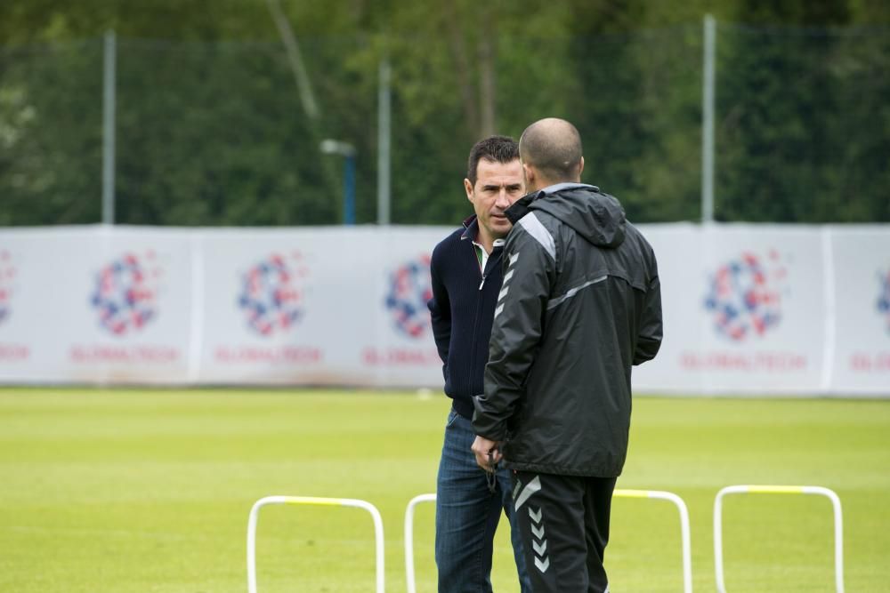 Entrenamiento del Real Oviedo