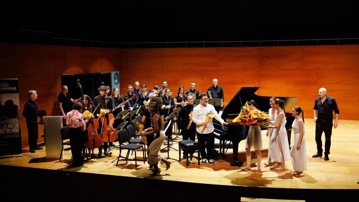 Concierto benéfico en el Conservatorio Profesional de Música y Danza de Mallorca.
