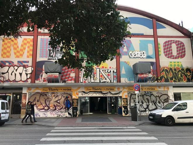 Mercado de la cebada, Madrid